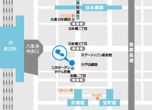 ビジネス日本語ソリューションズ　地図